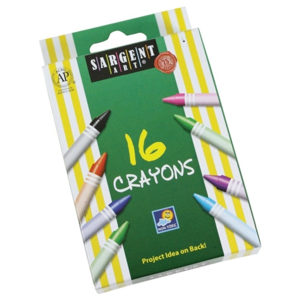 Crayon 16 Colores Sargent