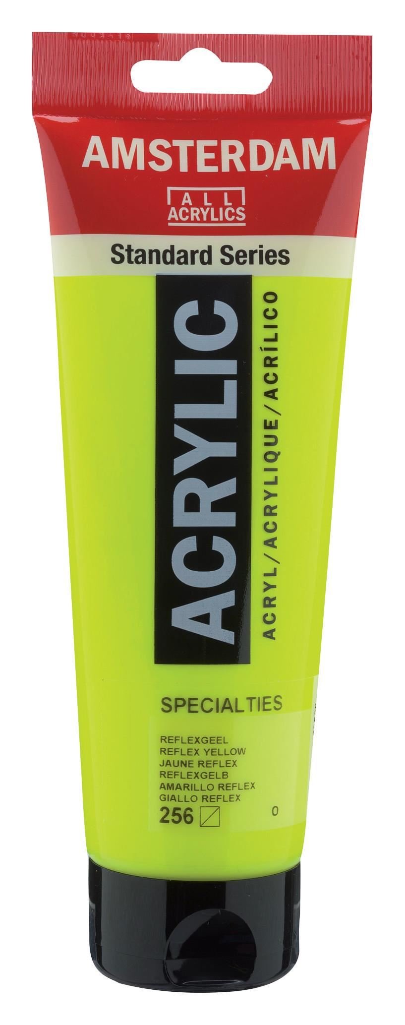 Standard Series Acrylic Tube 250 ml Reflex yellow 256