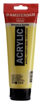 Standard Series Acrylic Tube 250 ml Nickel titanium yellow 274