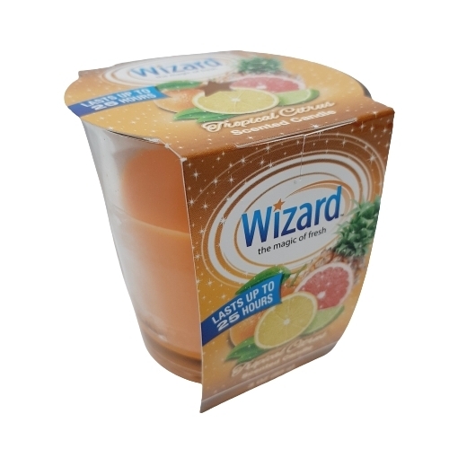 Vela Citrico Tropical En Vaso 3 Oz