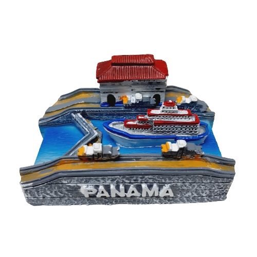 Estatua Esclusa Canal Panamá