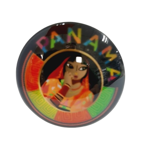 Iman Mujer Guna Panama Redondo