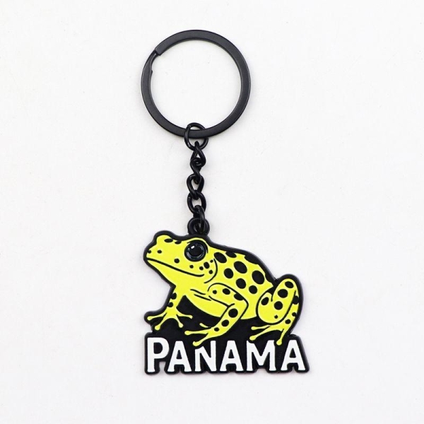 Llavero Rana Dorada Panama