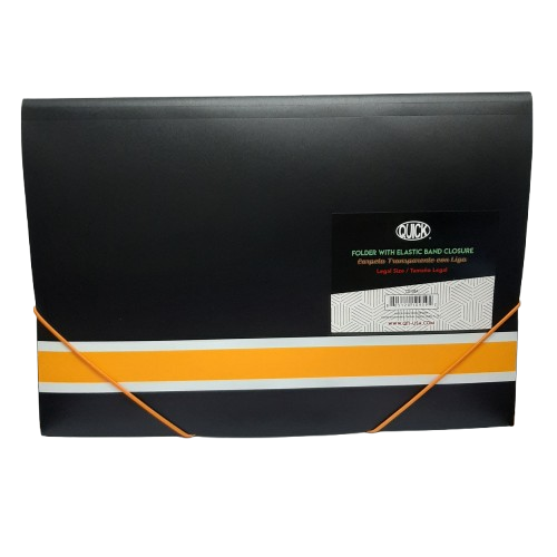 Carpeta presentación plástica con liga