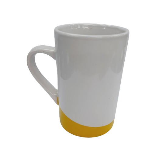 Taza Loza Blanco Amarillo
