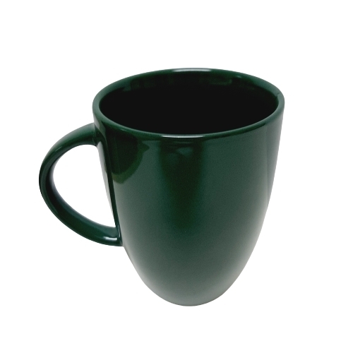 Taza Verde Loza. 12 Oz