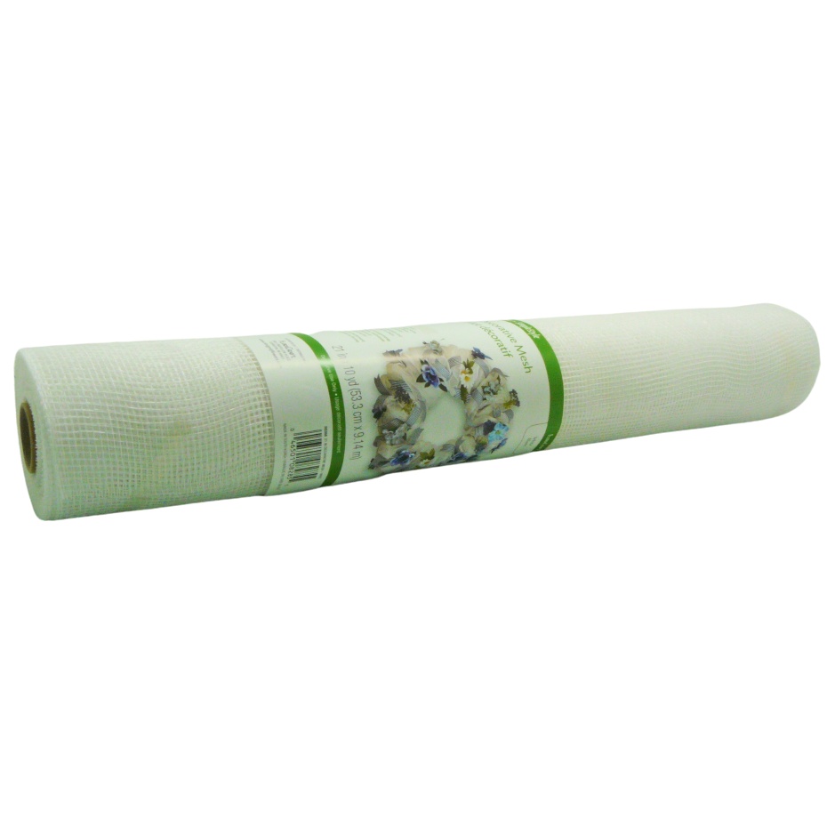 Malla Decorativa Bca.10Yd.X21″