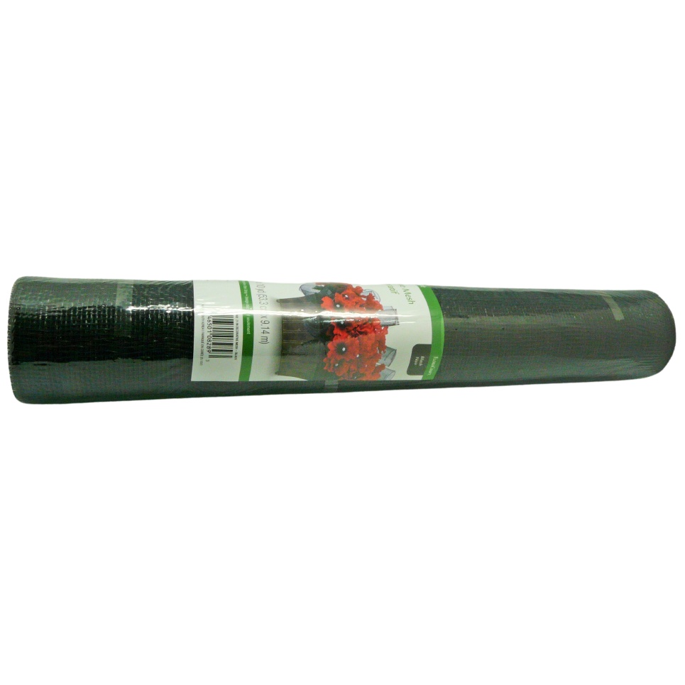 Malla Decorativa Negra 10Yd.X21″