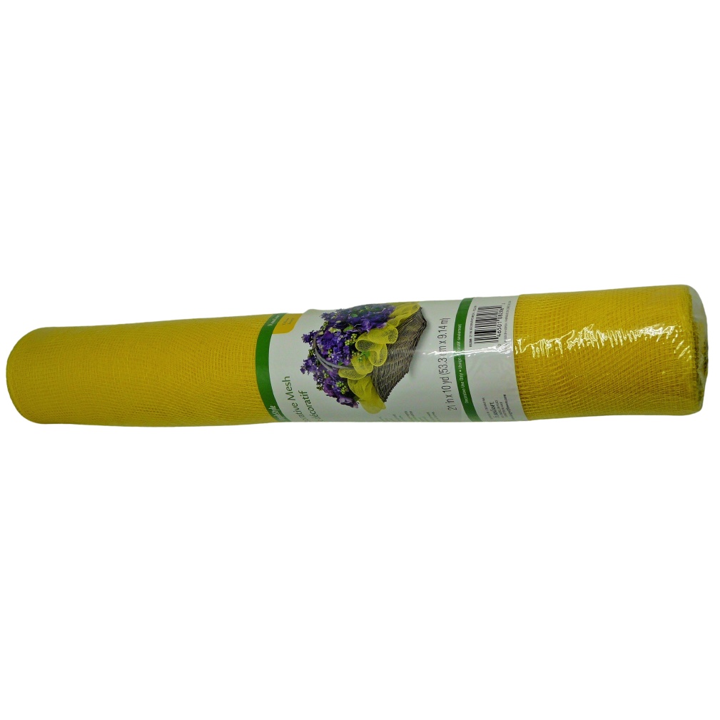 Malla Decorativa Amar.21X10 Yds.