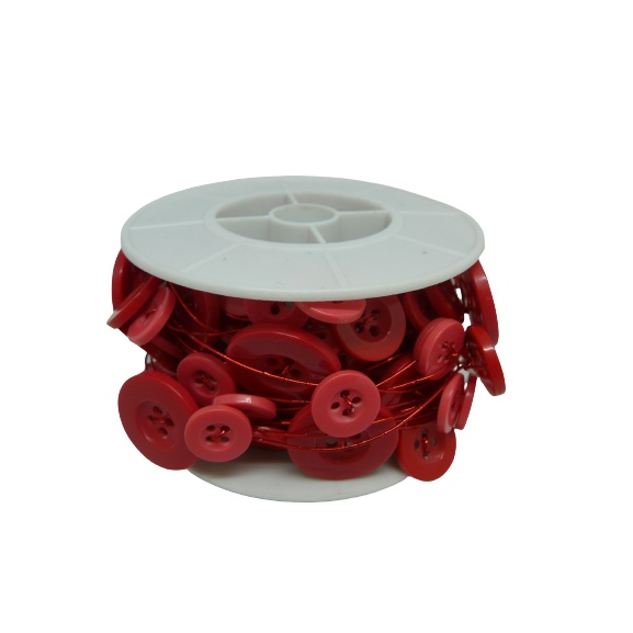 Alambre Boton Rojo 5Mts.