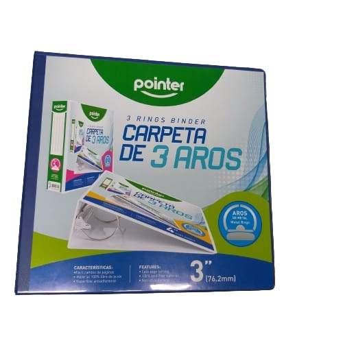 Portafolio 2" Azul Aro 'O'