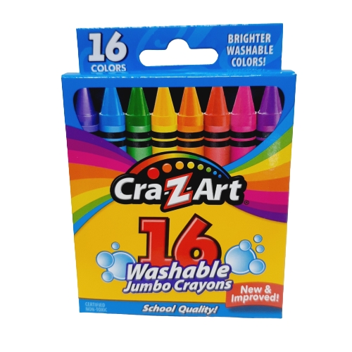 Crayon Lavable Cra-Z-Art Jumbo 16 Colores