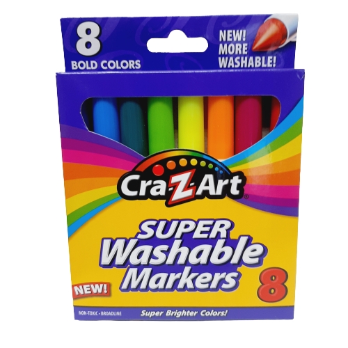 Marcador Lavable Cra-Z-Art 8 Colores