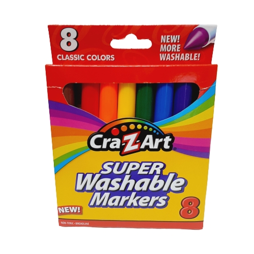 Marcador Lavable Cra-Z-Art 8 Colores