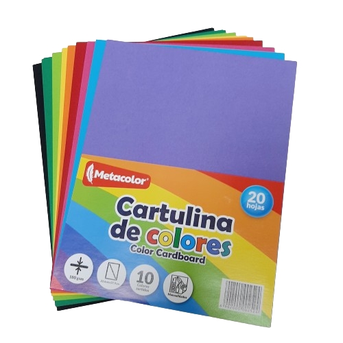 Cartulina Color Cb180-20Sur Carta – Gran Morrison