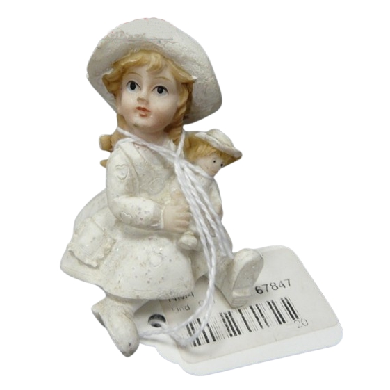 Muñeca Ceramica Blanca 4 Surtido 2.5"
