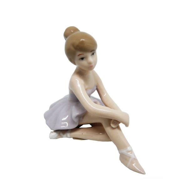 Bailarina Ballet Figura Lila 7 Cm