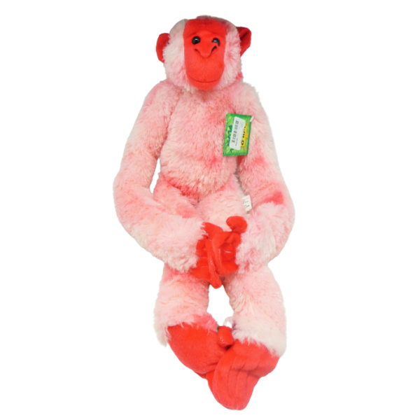 Mono Rosa Colgante Velcro