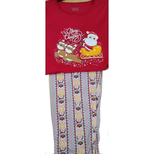 Women'secret Pigiama Manica Corta E Pantalone Lungo | Campus Multilicense In Morbido Cotone - 2
