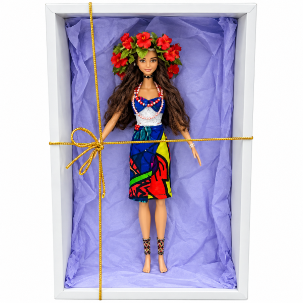 Muñeca Barbie 12 Pulgadas Vestido Embera